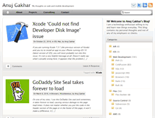 Tablet Screenshot of anujgakhar.com